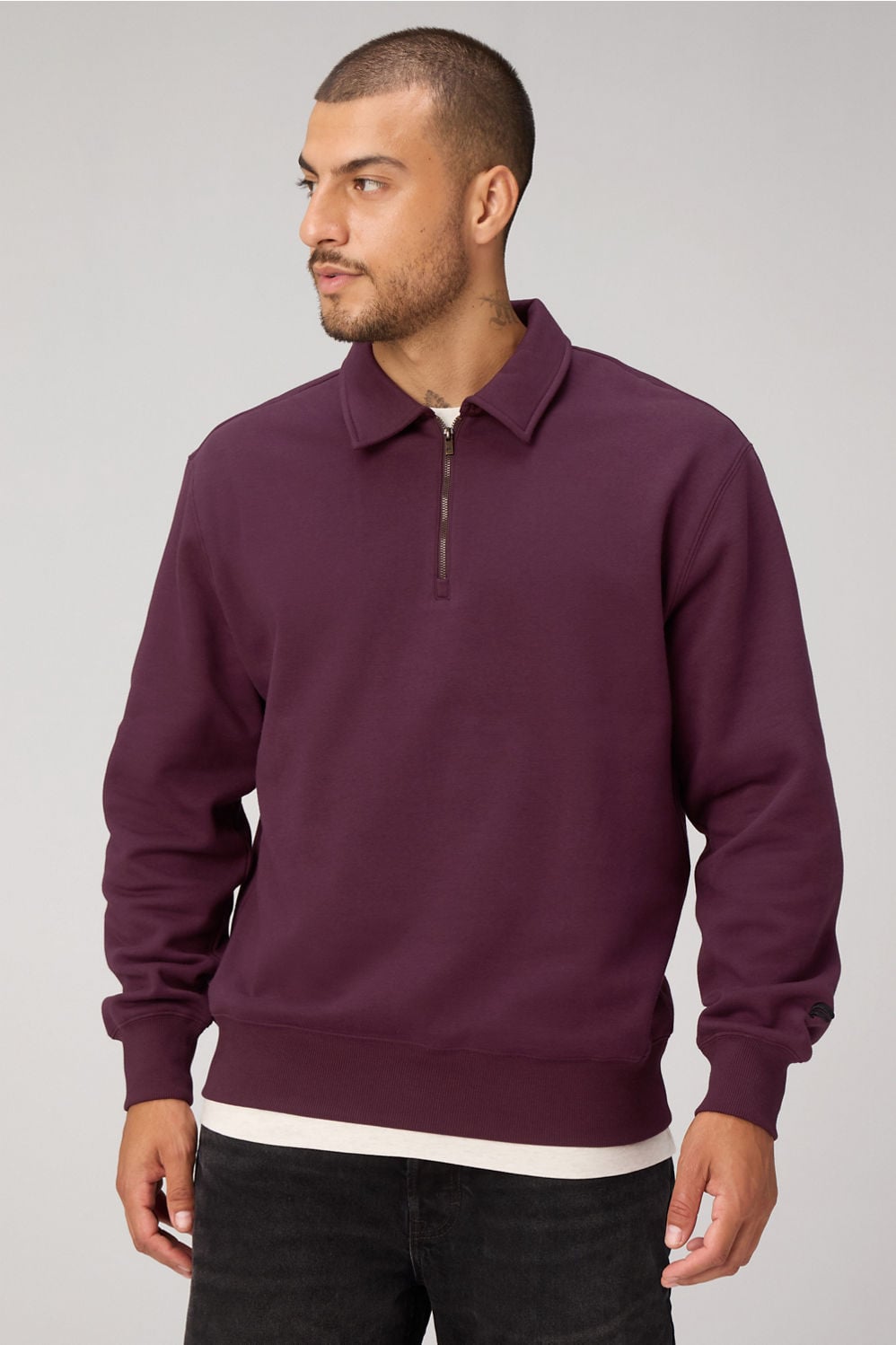 THE GO-TO QUARTER ZIP POLO
