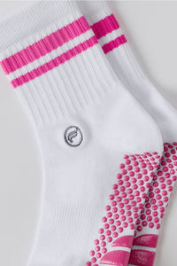 THE POWERHOUSE QUARTER CREW GRIP SOCK