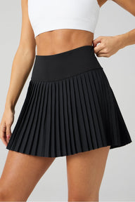 HOT SHOT PLEATED CLASSIC MINI SKIRT