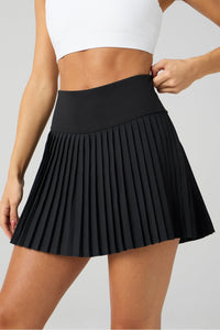 HOT SHOT PLEATED CLASSIC MINI SKIRT