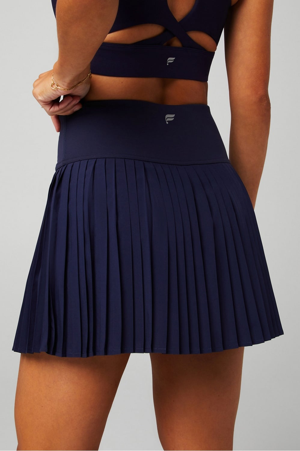HOT SHOT PLEATED CLASSIC MINI SKIRT