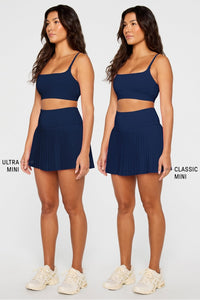 HOT SHOT PLEATED CLASSIC MINI SKIRT
