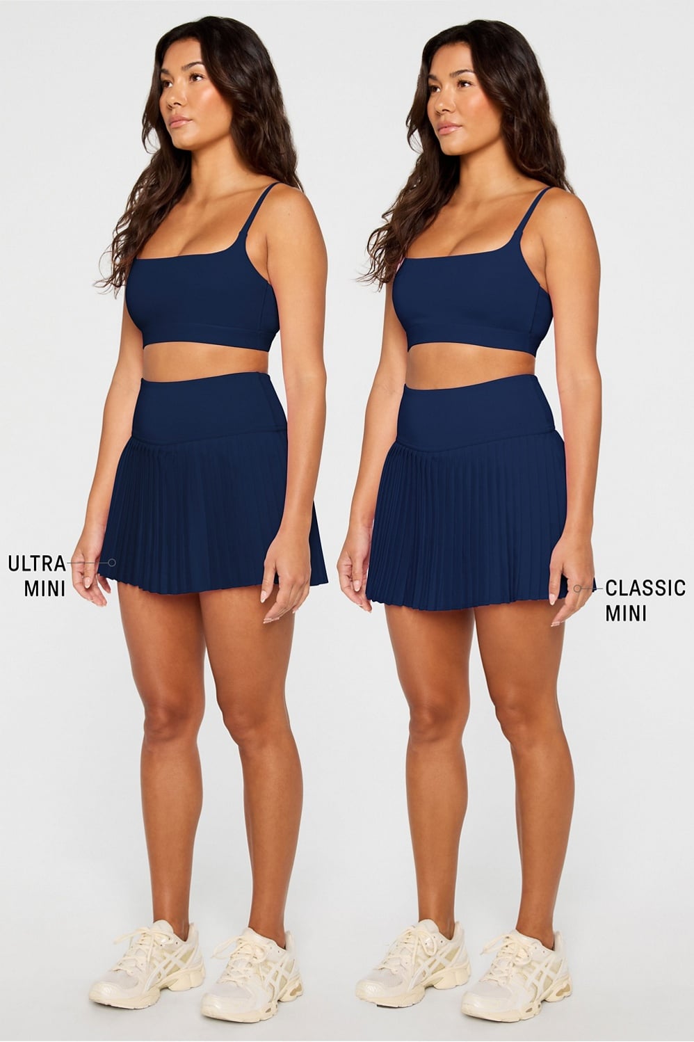 HOT SHOT PLEATED CLASSIC MINI SKIRT
