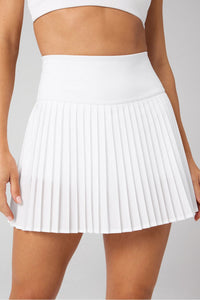 HOT SHOT PLEATED CLASSIC MINI SKIRT