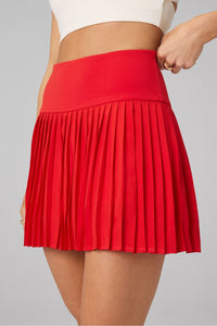 HOT SHOT PLEATED CLASSIC MINI SKIRT
