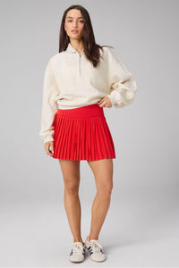 HOT SHOT PLEATED CLASSIC MINI SKIRT