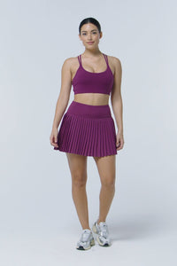 HOT SHOT PLEATED CLASSIC MINI SKIRT