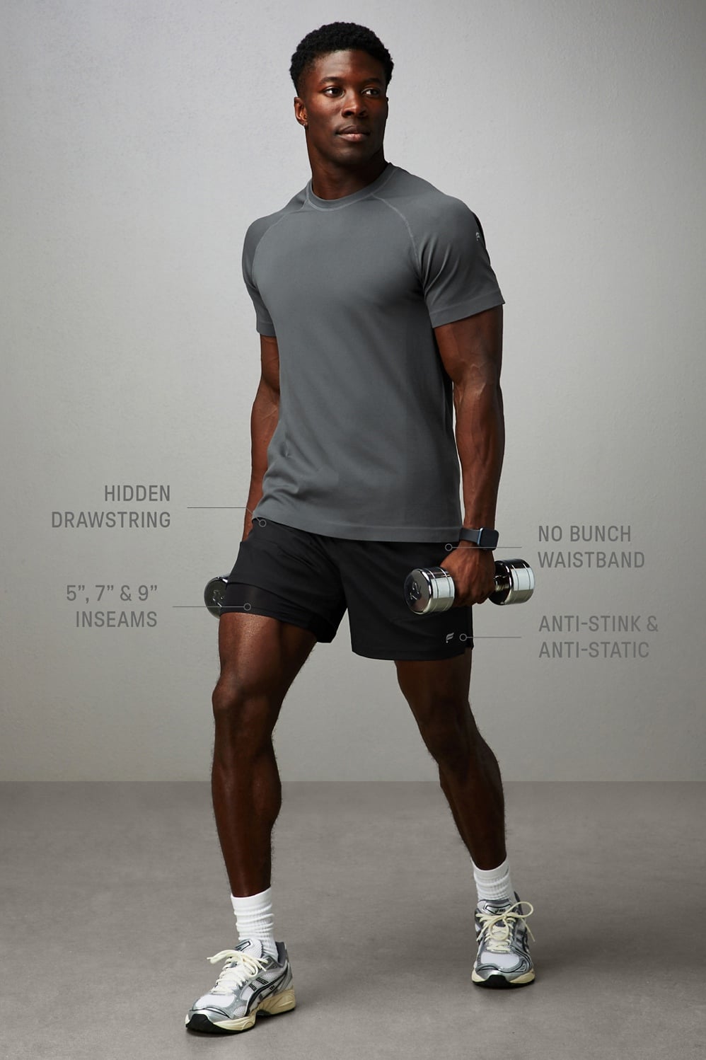 THE 5" FUNDAMENTAL SHORT II (LINED)