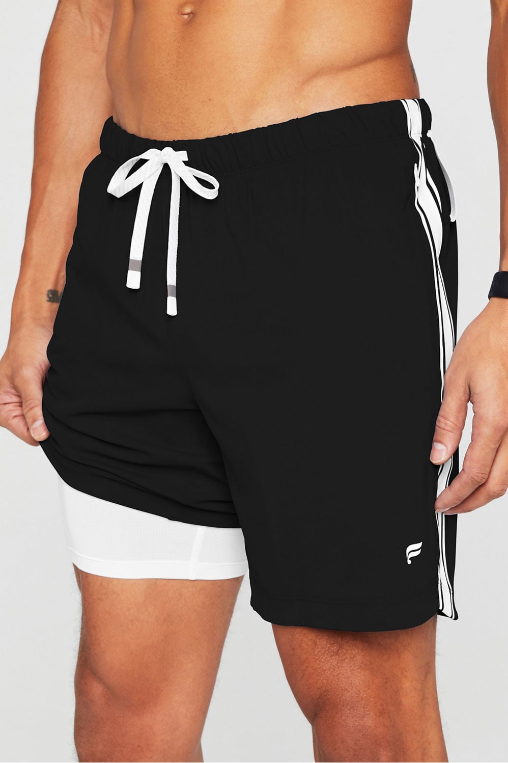 THE 7" ONE SHORT STRIPE (LINED)