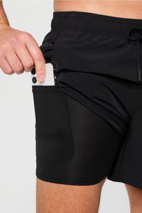 THE 5" O2 RUN SHORT (LINED)