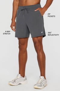 THE 7" O2 RUN SHORT (LINED)