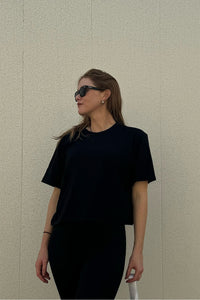 100% COTTON BOXY TEE