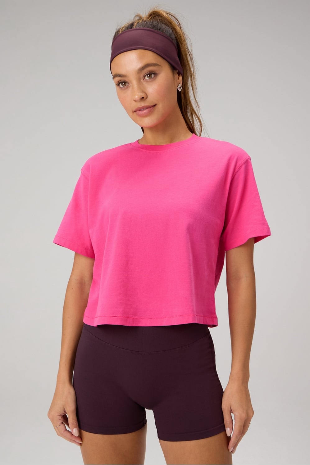 100% COTTON BOXY TEE