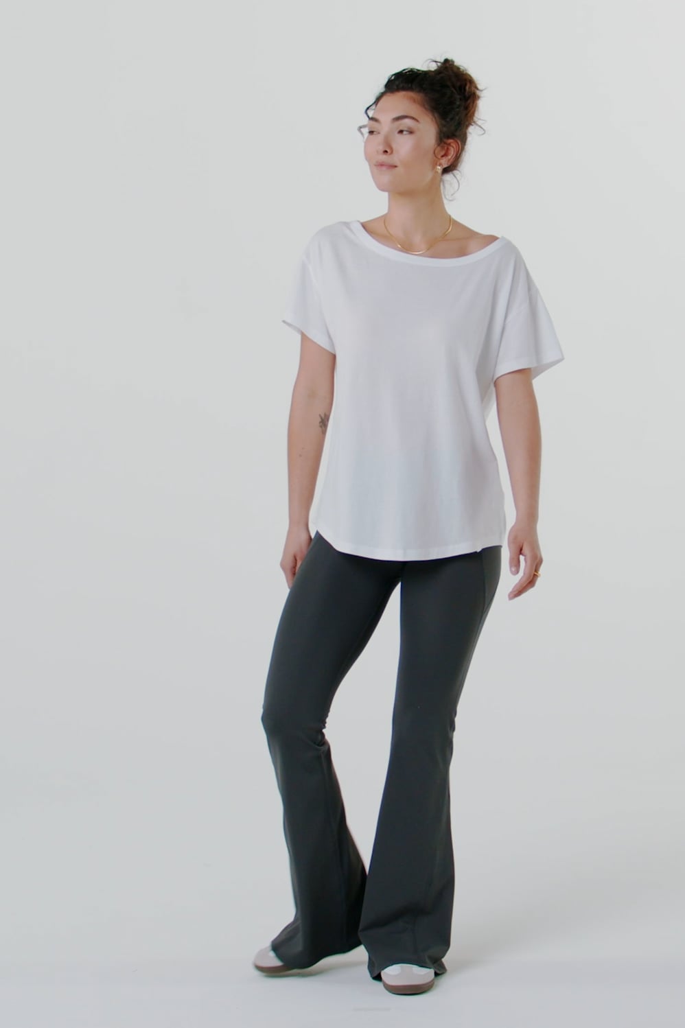 100%  COTTON OVERSIZED TEE