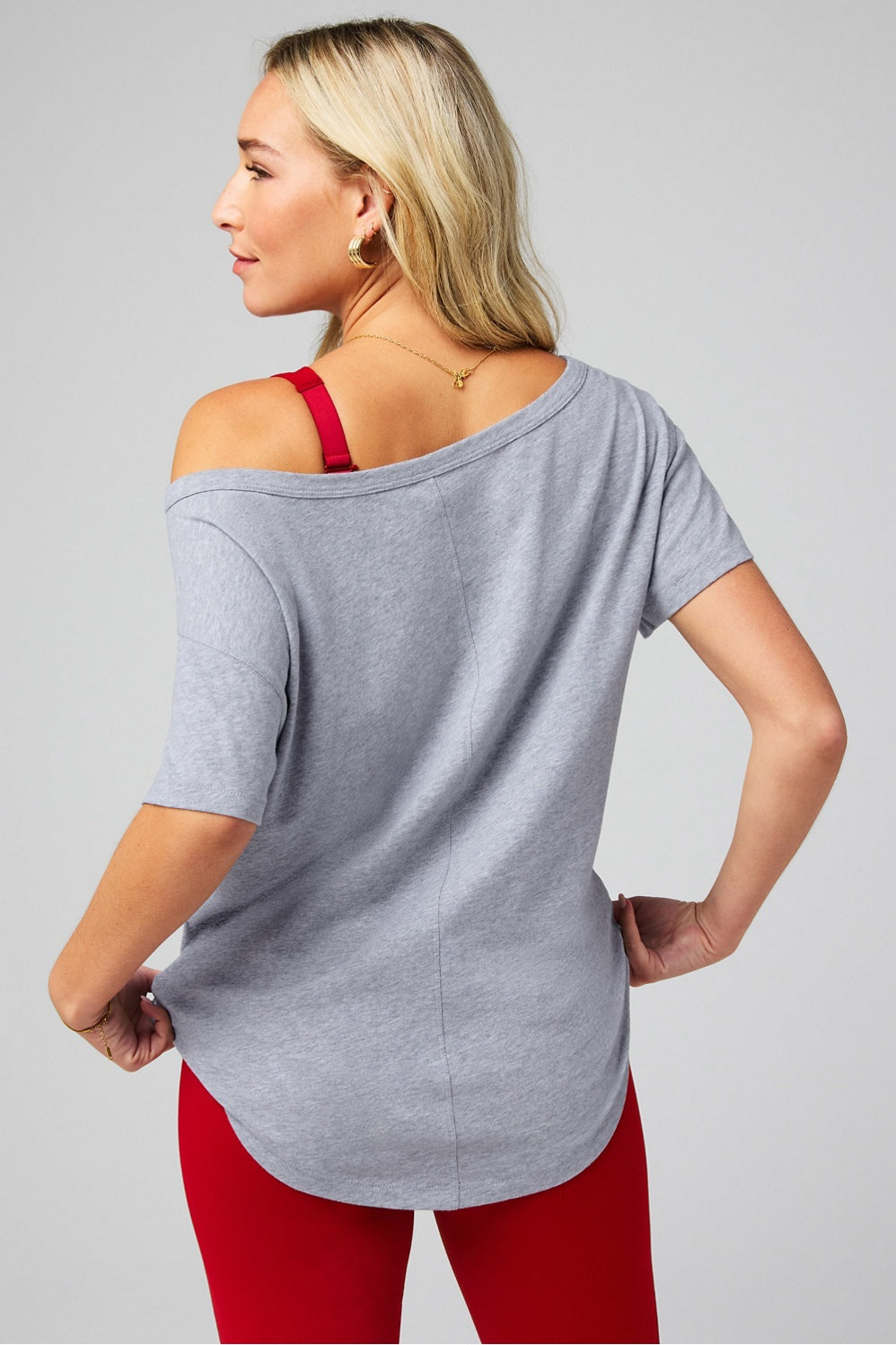 100%  COTTON OVERSIZED TEE