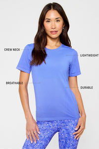 FEATHER TECH+ SHORT- SLEEVE TOP