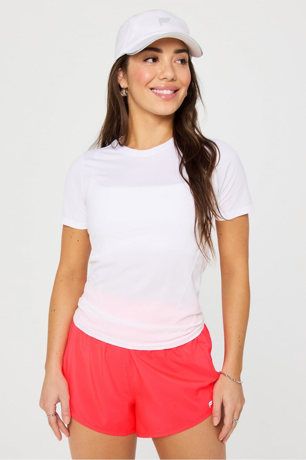 FEATHER TECH+ SHORT- SLEEVE TOP