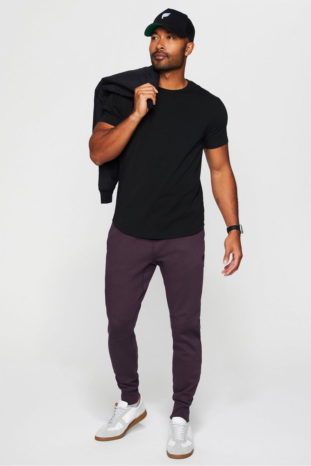 THE 24-7 TEE CURVED HEM