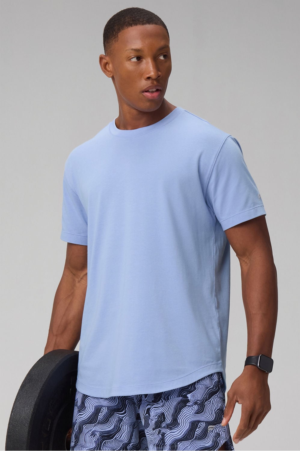 THE 24-7 TEE CURVED HEM