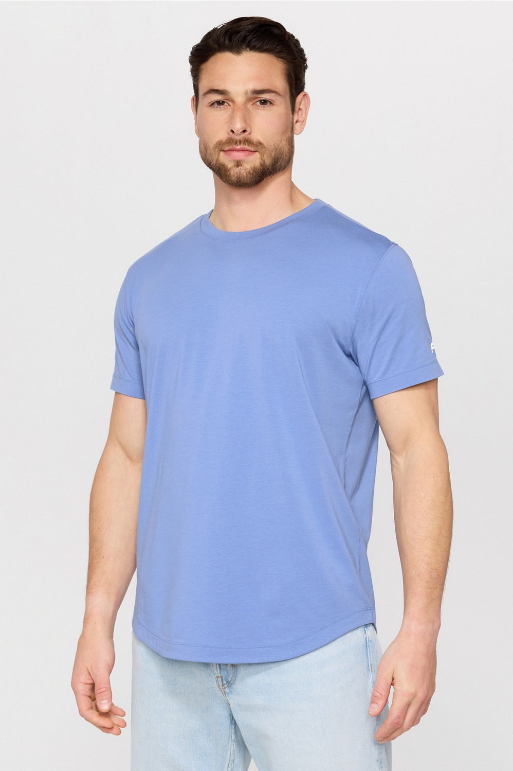 THE 24-7 TEE CURVED HEM