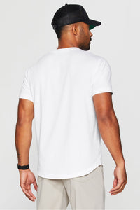 THE 24-7 TEE CURVED HEM