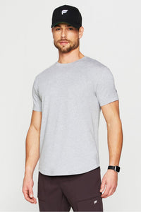 THE 24-7 TEE CURVED HEM