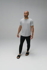 THE 24-7 TEE CURVED HEM