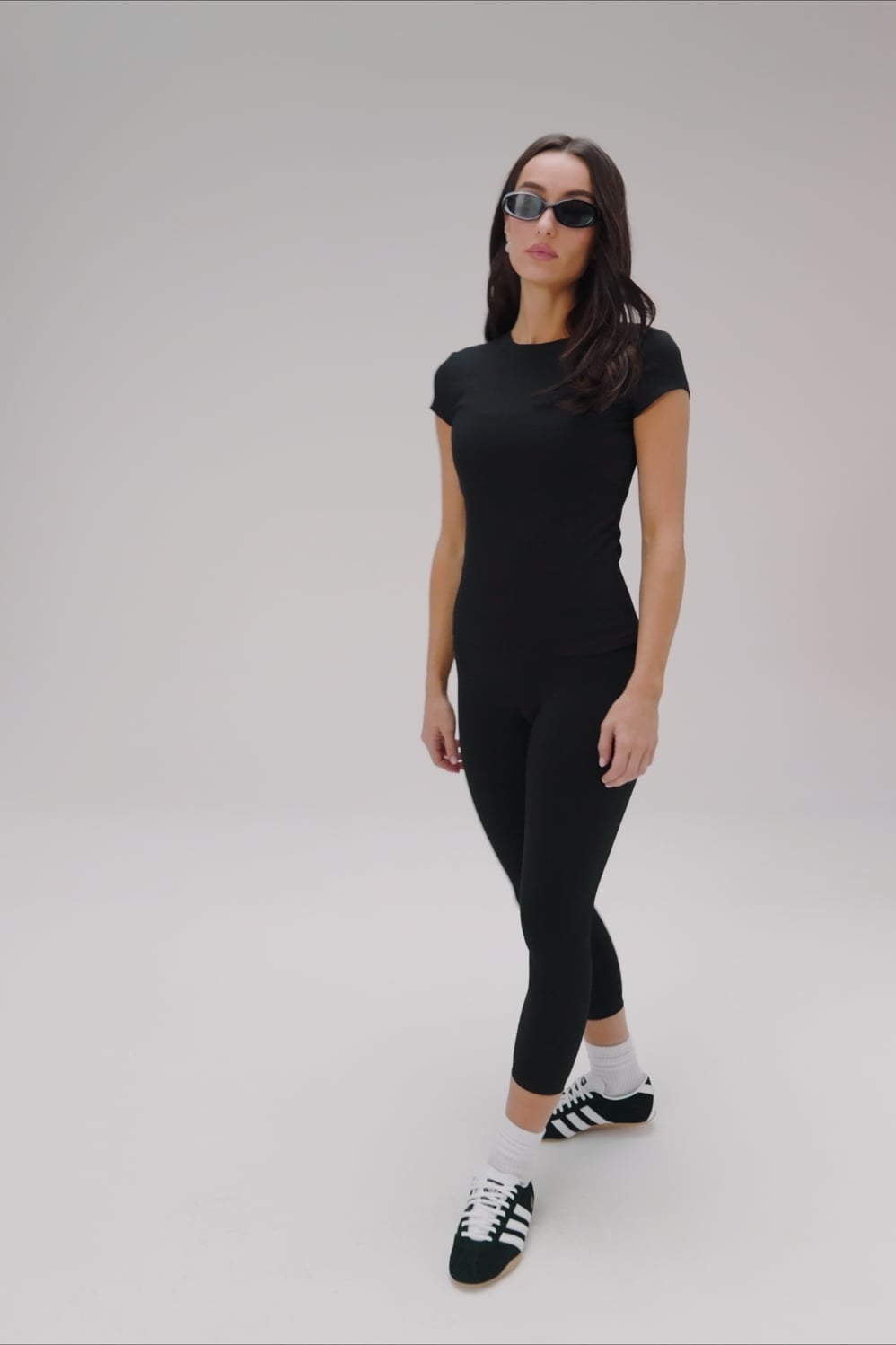 MODAL RIB SHORT-SLEEVE TOP