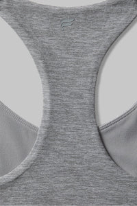HEATHERFLEX ANYWHERE CROPPED BUILT-IN BRA TANK