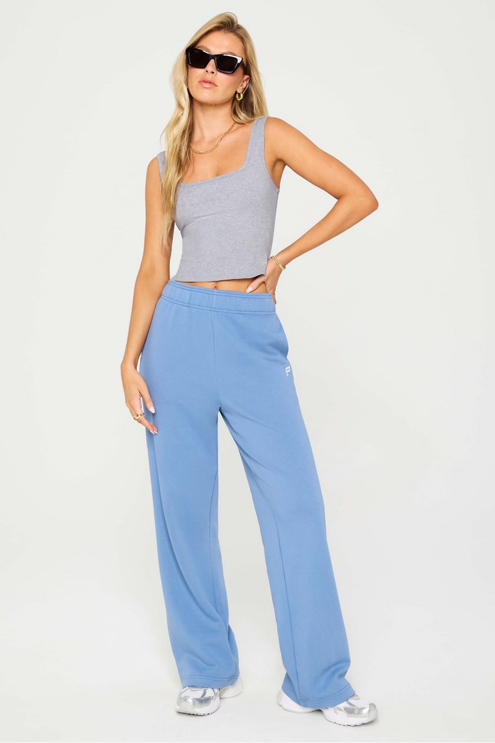 DAILY RIB CROPPED SQUARE NECK TANK