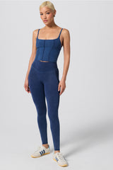 DENIM LOOK BUILT-IN BRA CAMI
