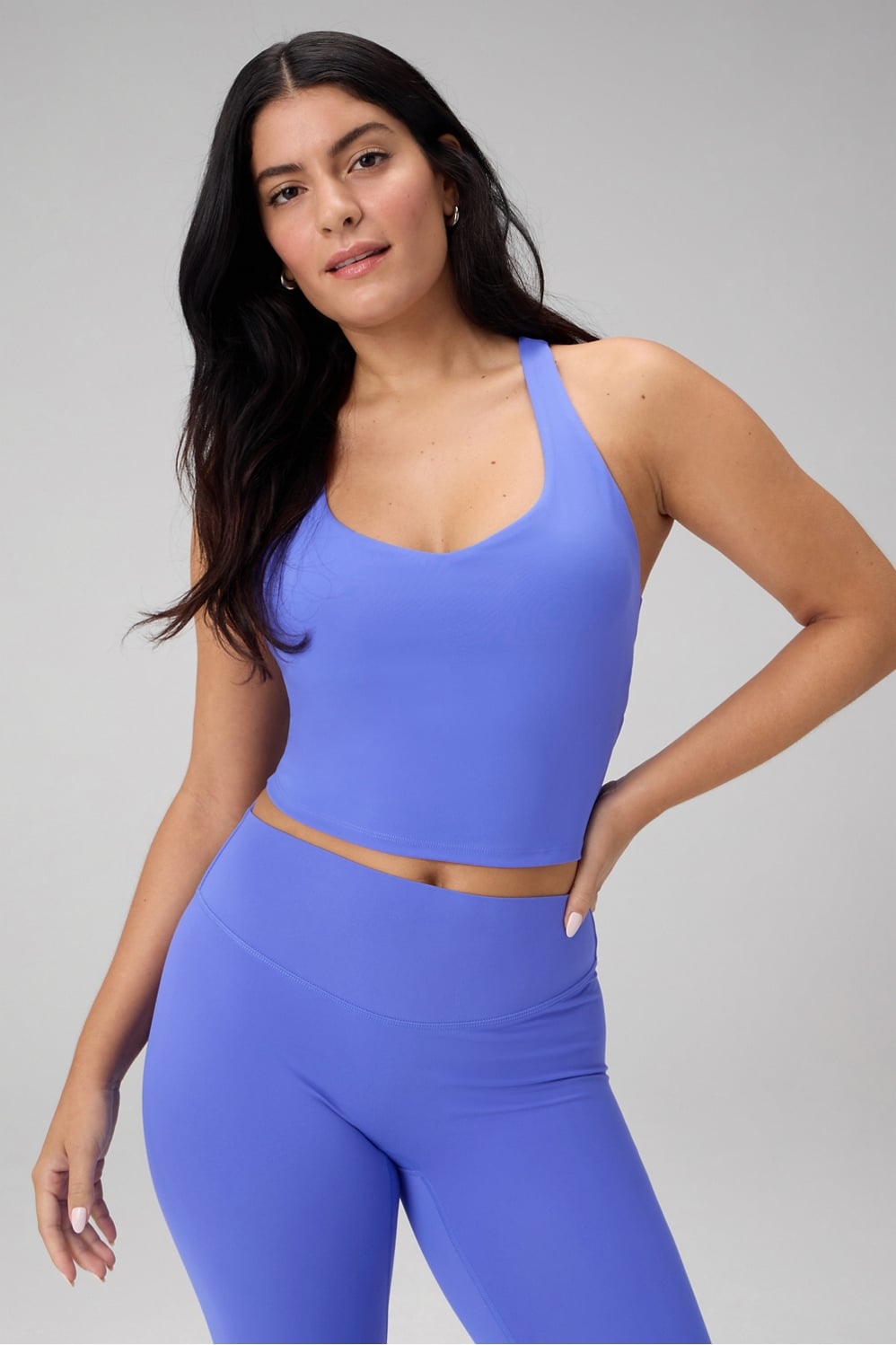 ANYWHERE CROPPED BUILT-IN BRA TANK