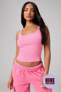 MODAL RIB CROPPED TANK