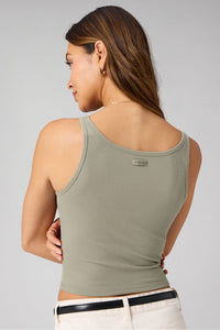MODAL RIB CROPPED TANK