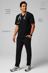 Helix Scrub Top