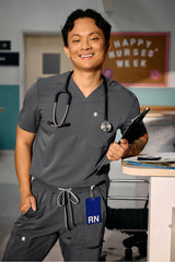 Helix Scrub Top