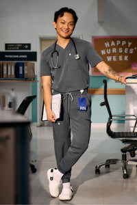 Helix Scrub Top