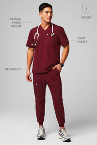 Helix Scrub Top
