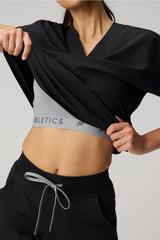 360 Built-In Bra Scrub Top