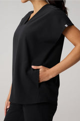 360 Built-In Bra Scrub Top