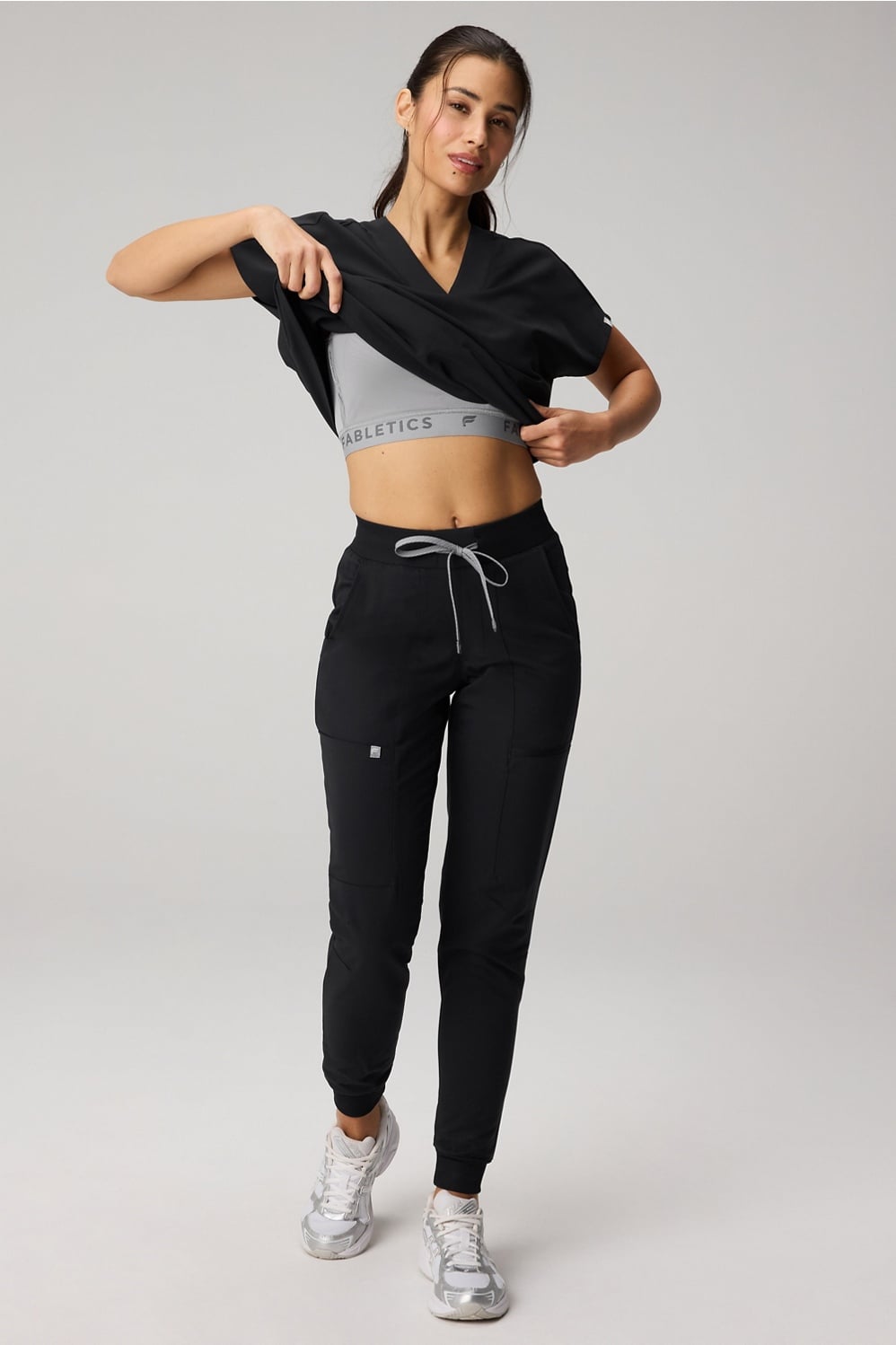 360 Built-In Bra Scrub Top