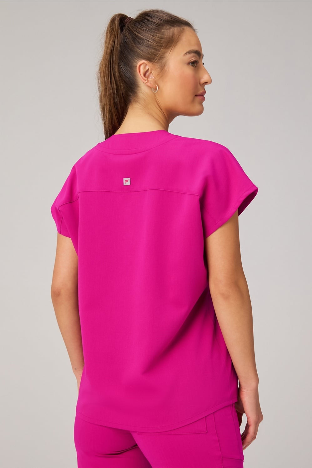 360 Built-In Bra Scrub Top