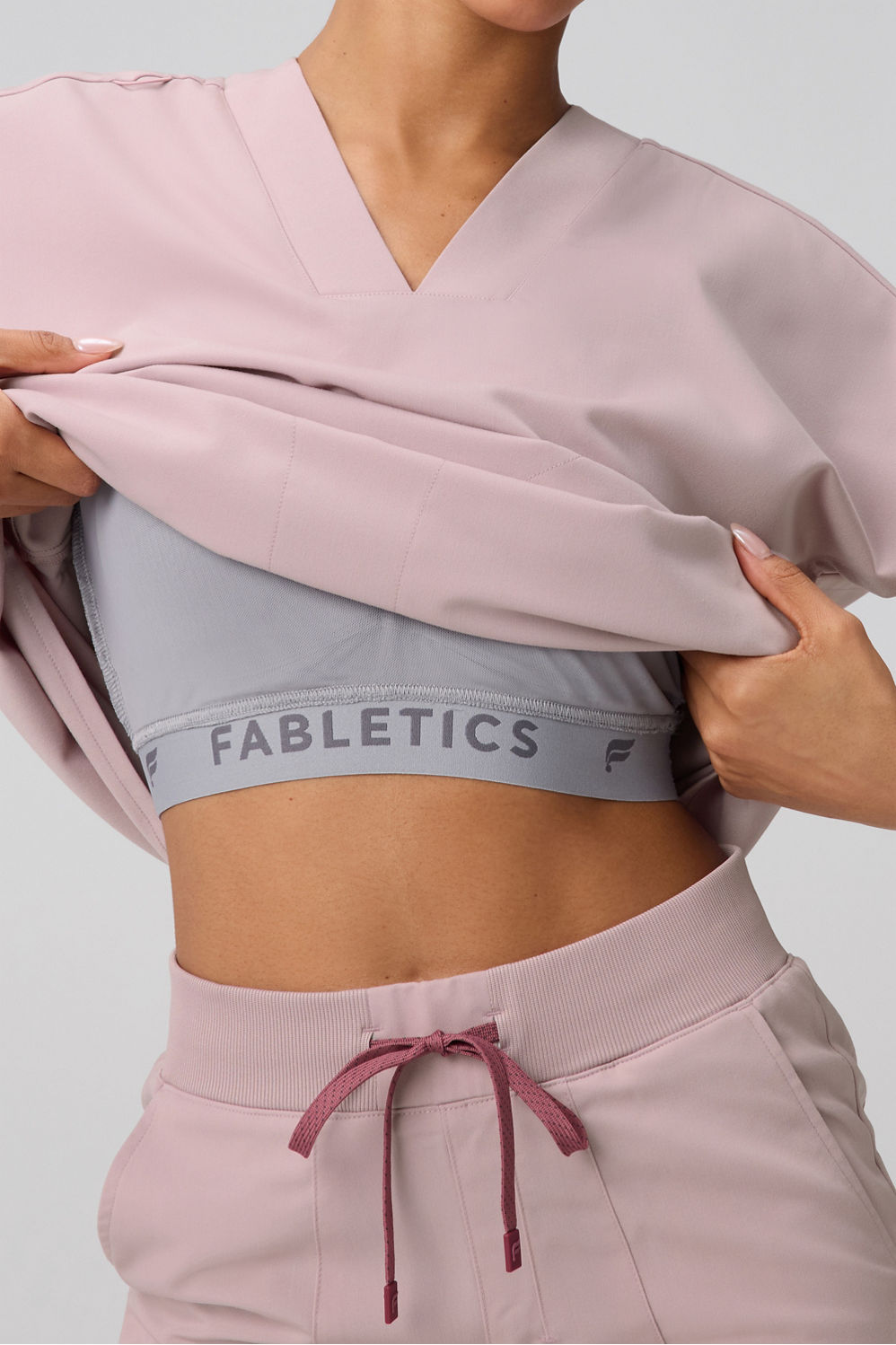 360 Built-In Bra Scrub Top