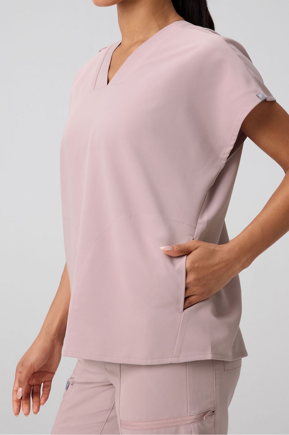 360 Built-In Bra Scrub Top