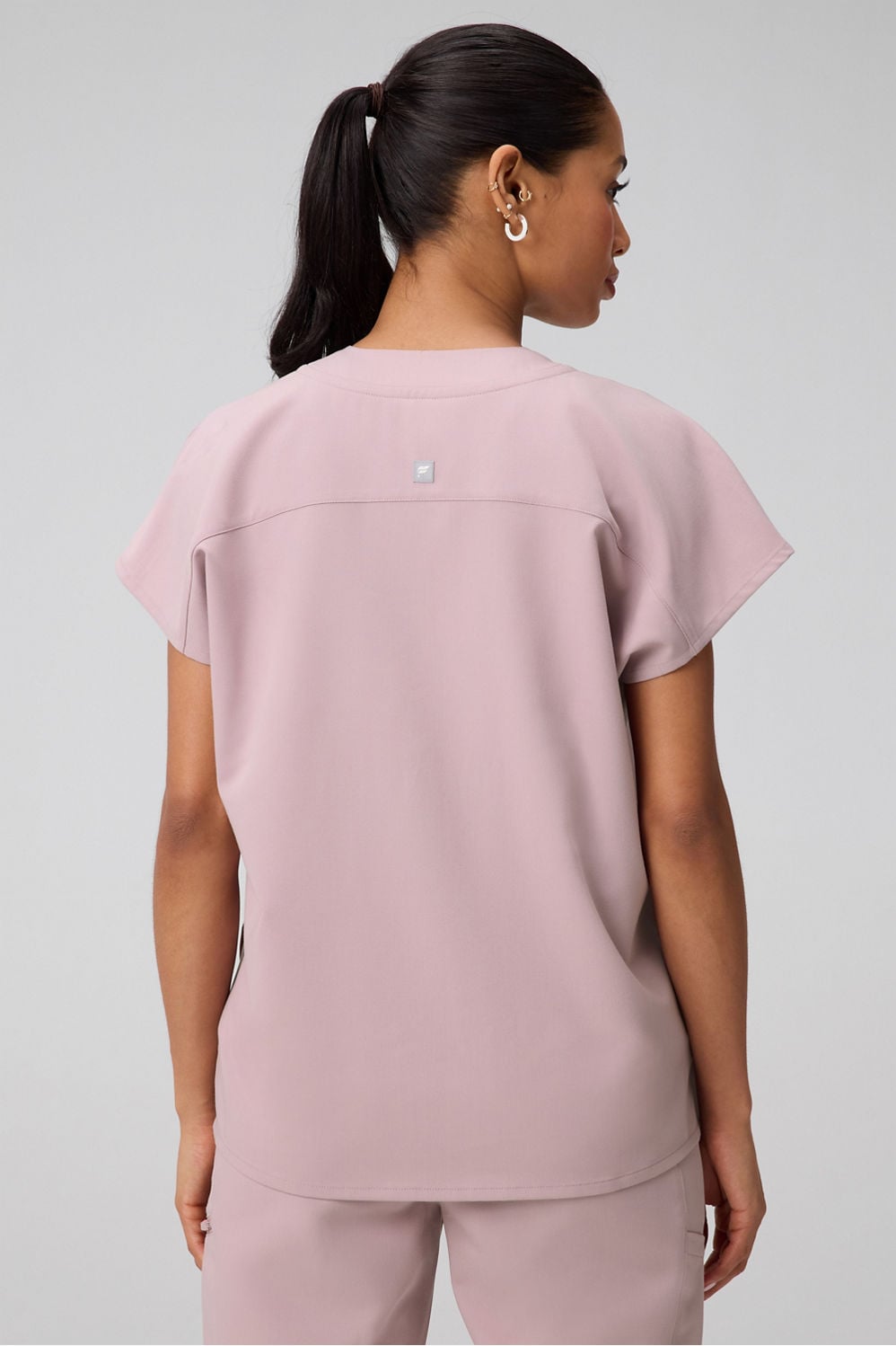 360 Built-In Bra Scrub Top